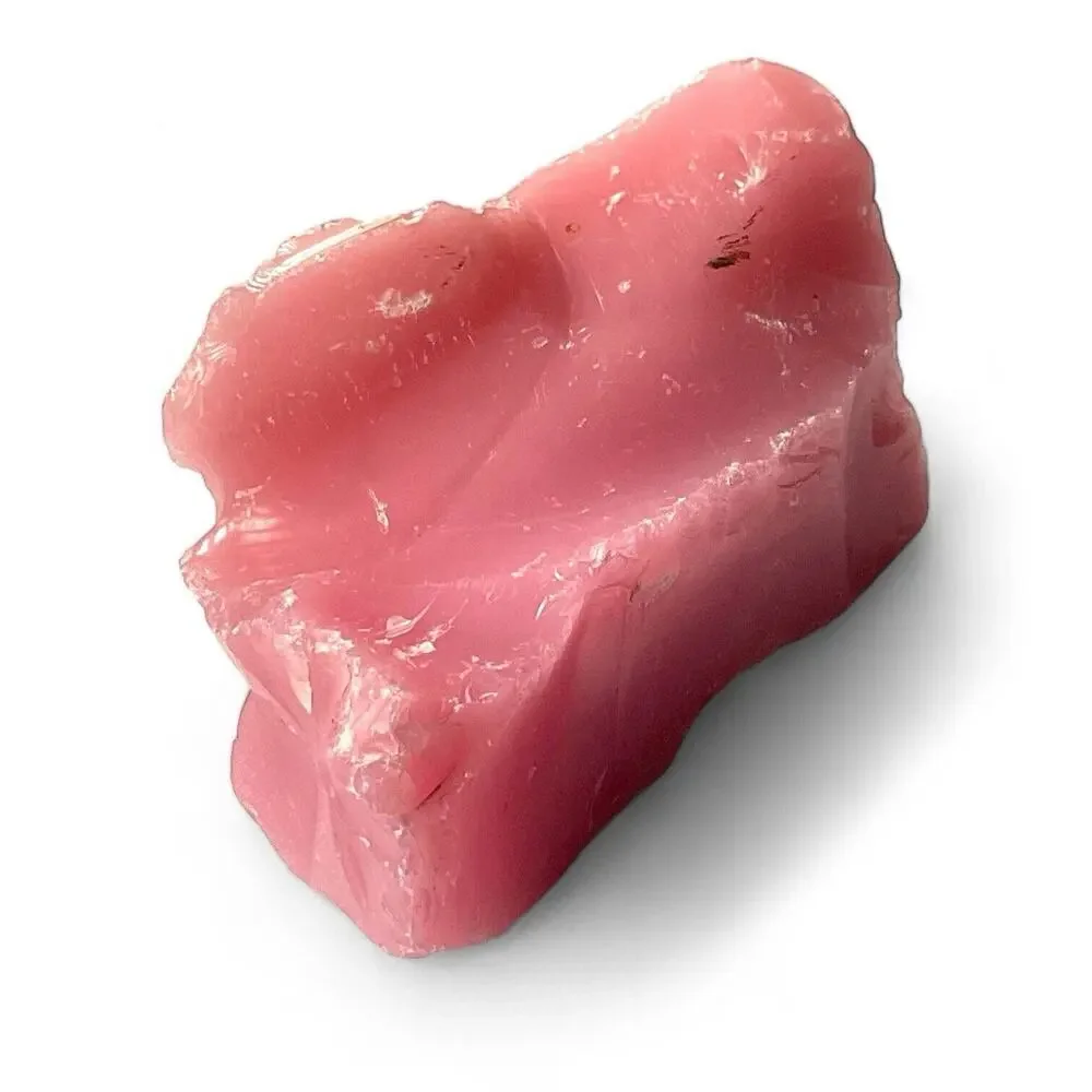 Pink Art‎ Glass Cullet Glowing Manganese Slag Glass #4GX190
